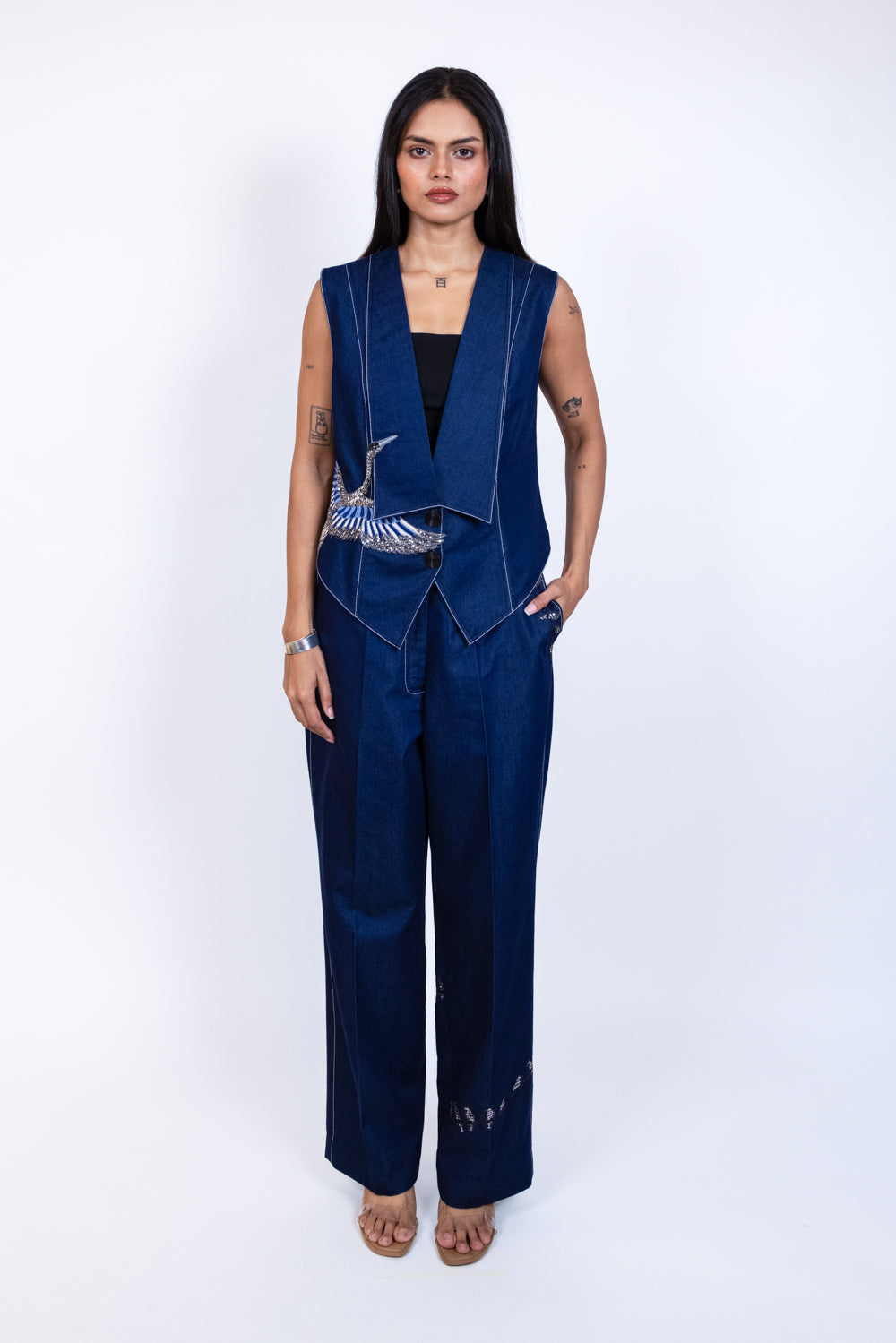 Waistcoat with pant