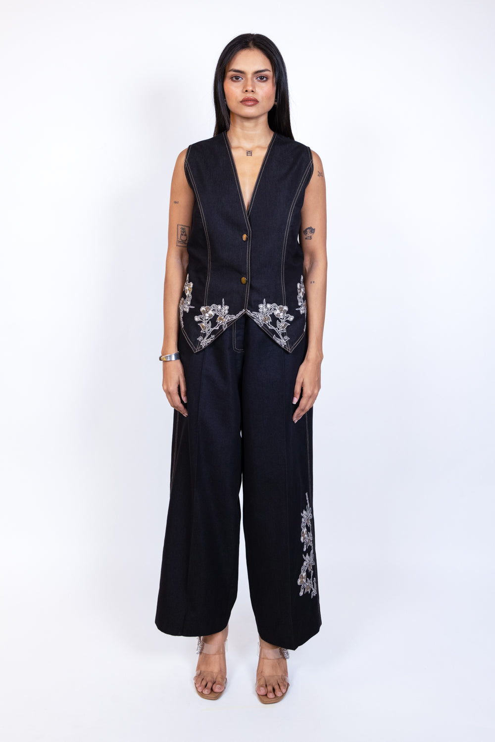Waistcoat with pant