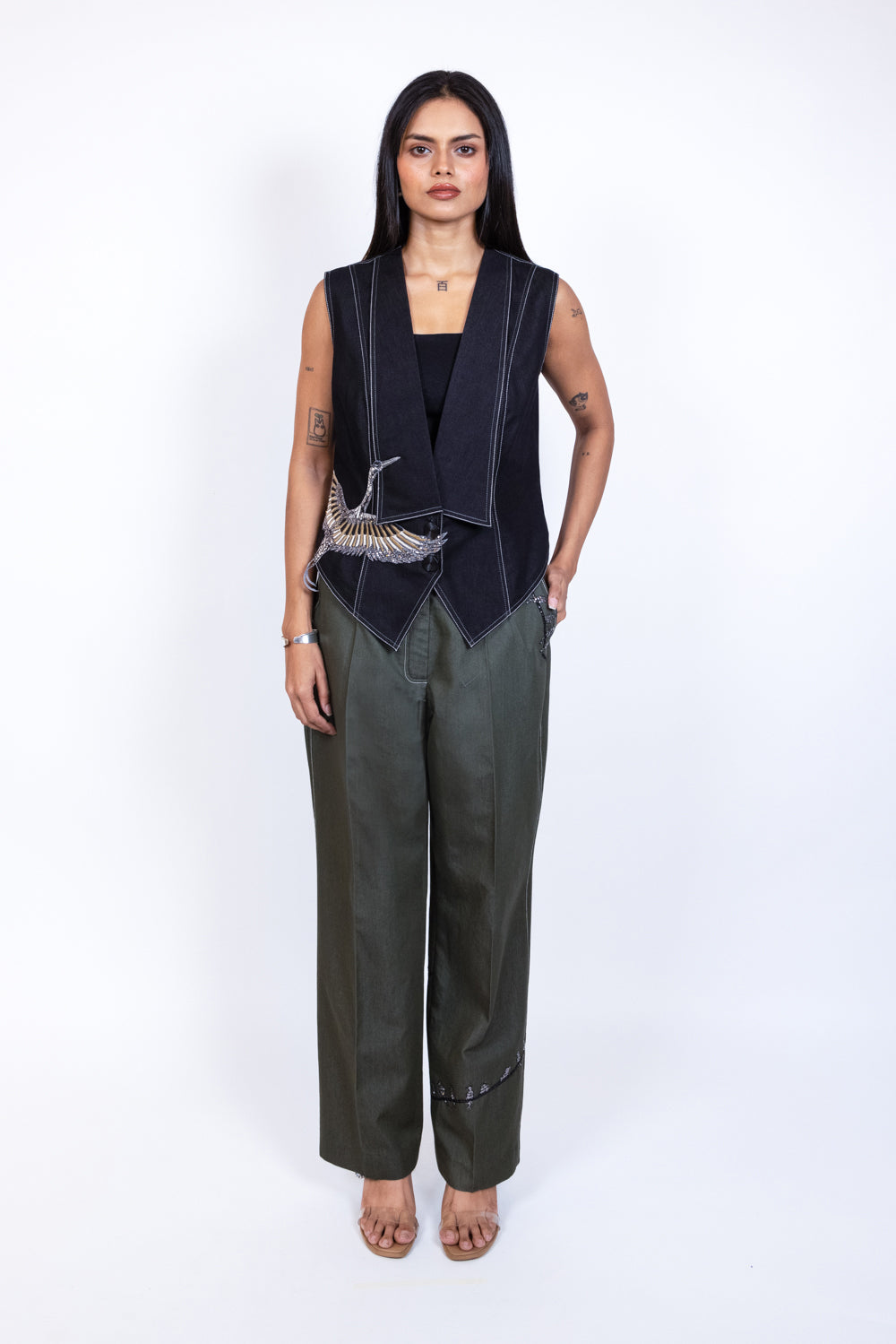 Waistcoat with pant