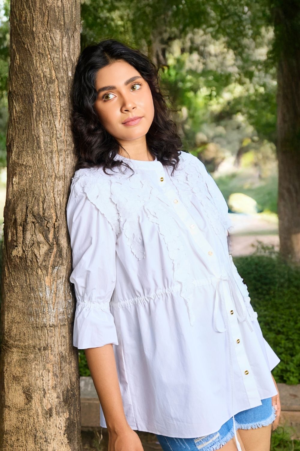 The Konna Shirt White
