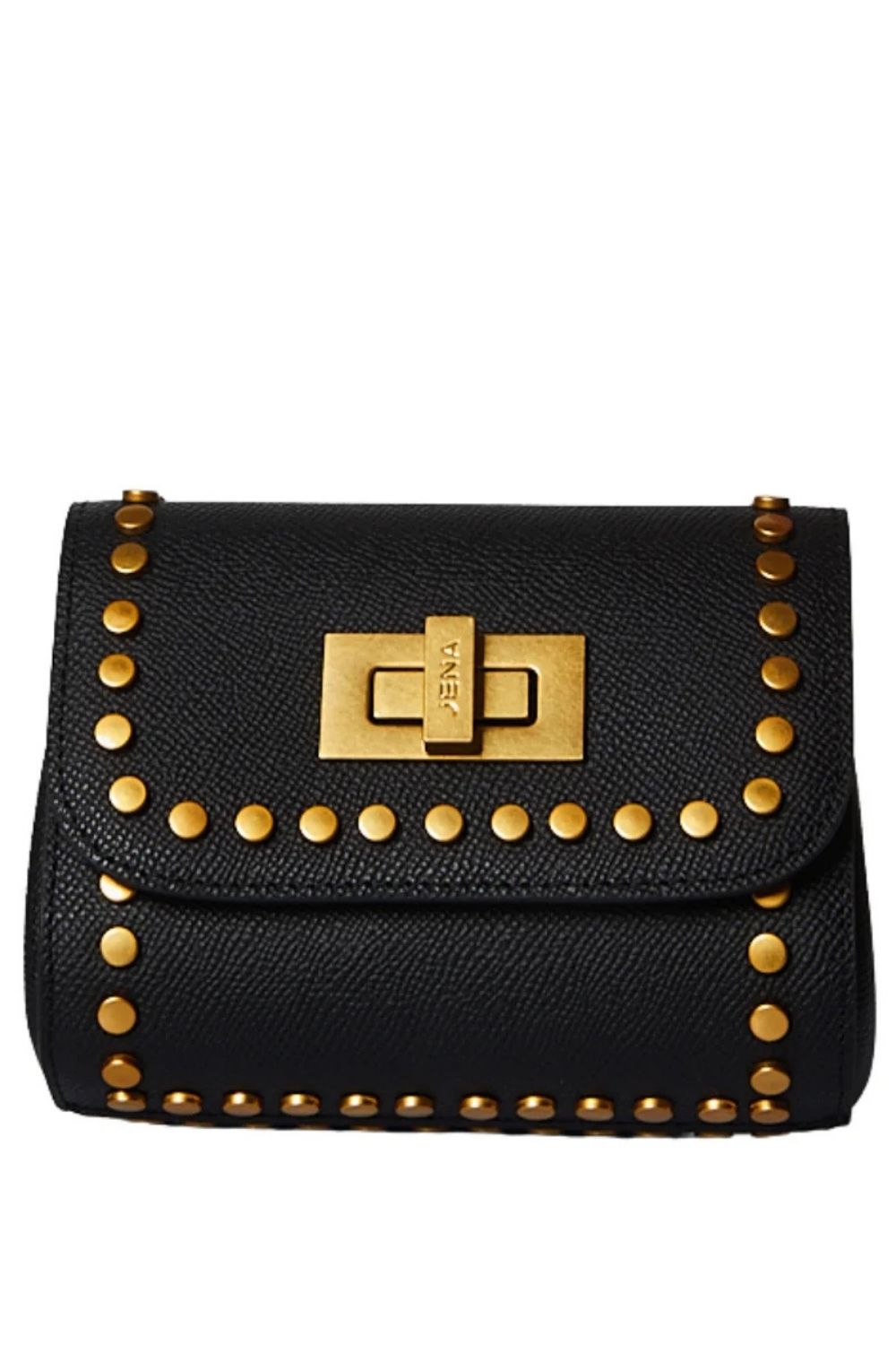 Black Mini Studded Crossbody Bag