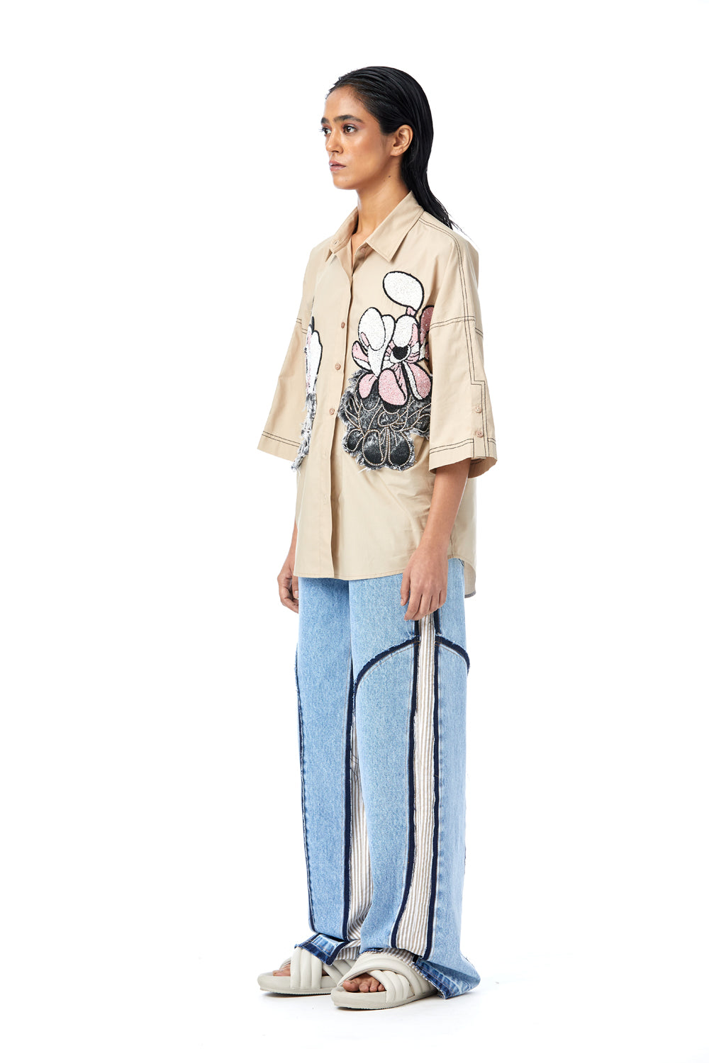 'Denim Drip' Pants