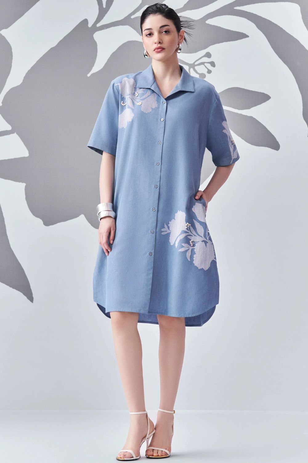 Memento Slouchy Shirt Dress