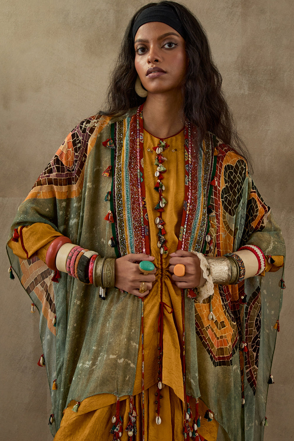 Veni Dupatta Jacket