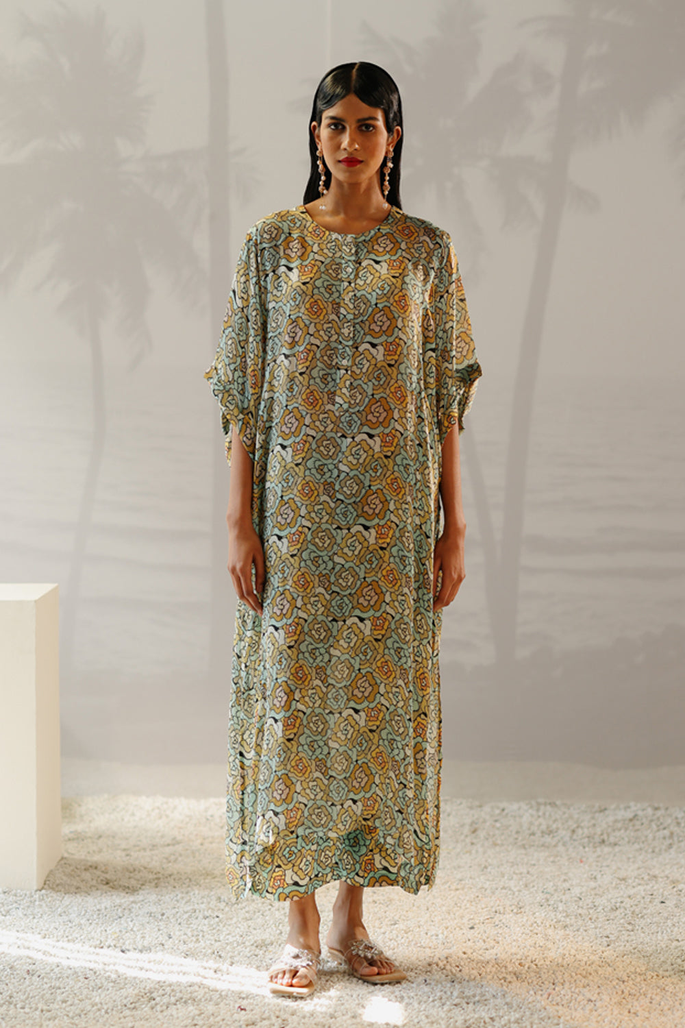 Zama Mist Kaftan Set