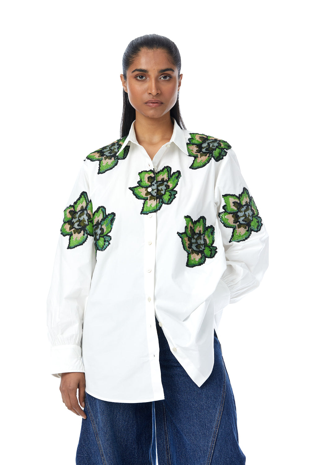 ‘Fiora' Embellished Shirt