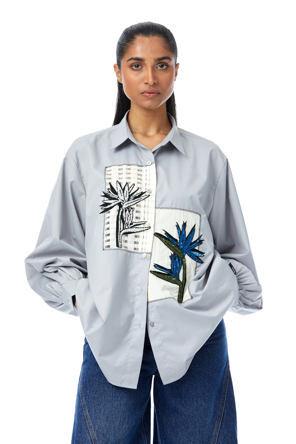 ‘Sora’ Embellished Shirt