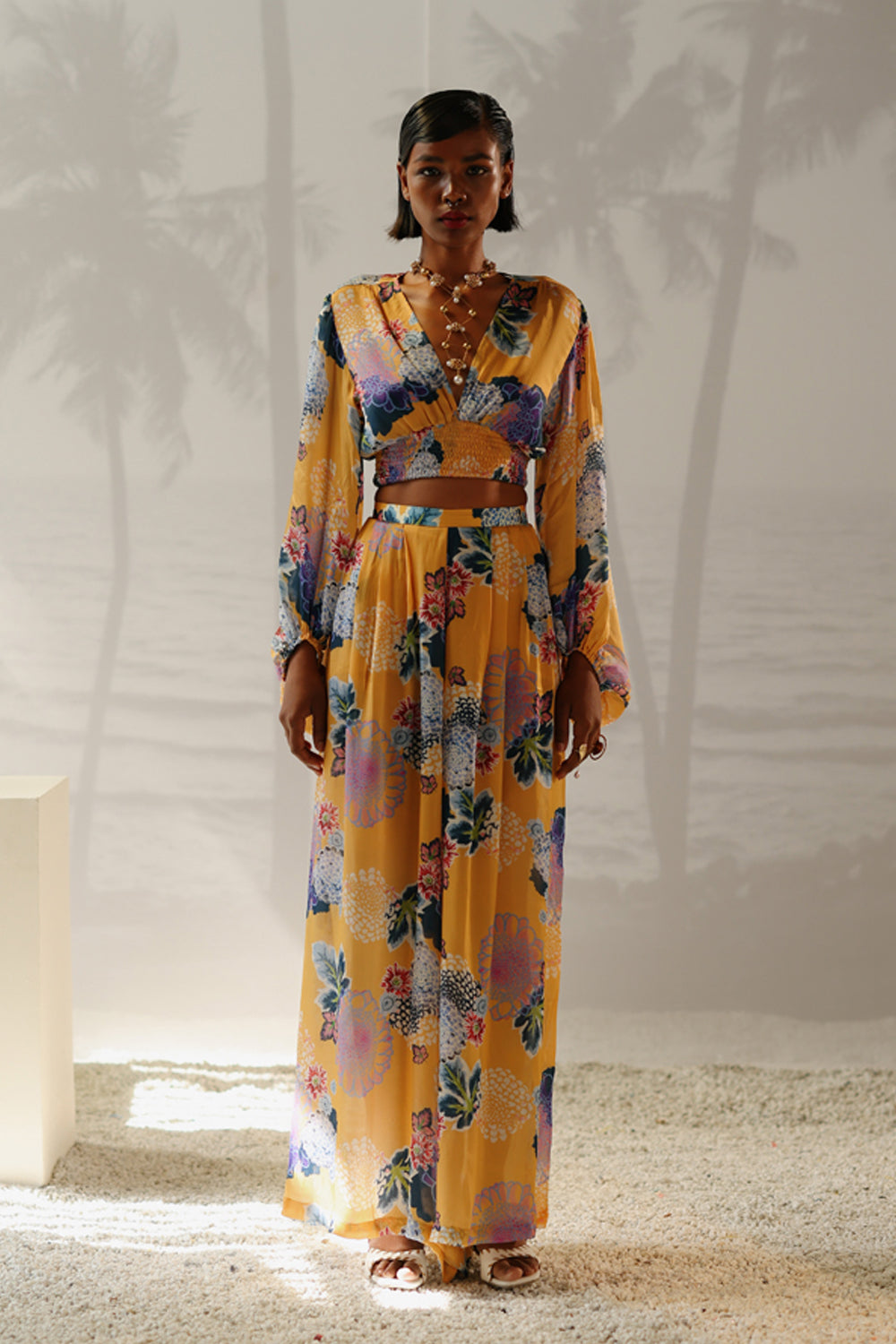 Katy Sunset Blouse Set