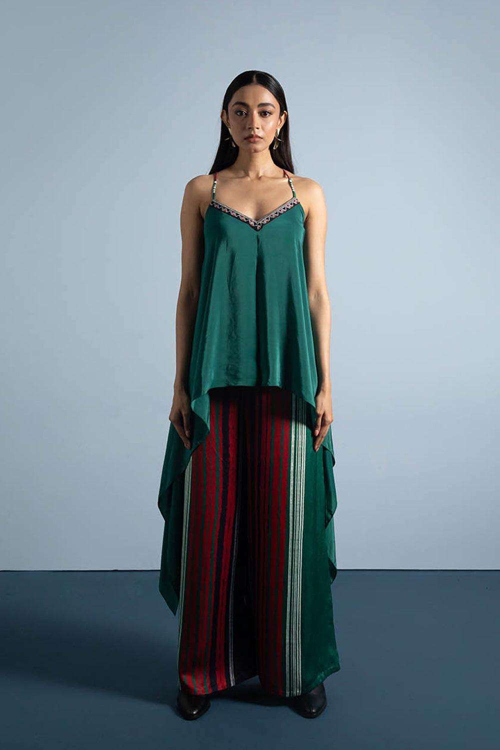 Singlet with A-Line Pants