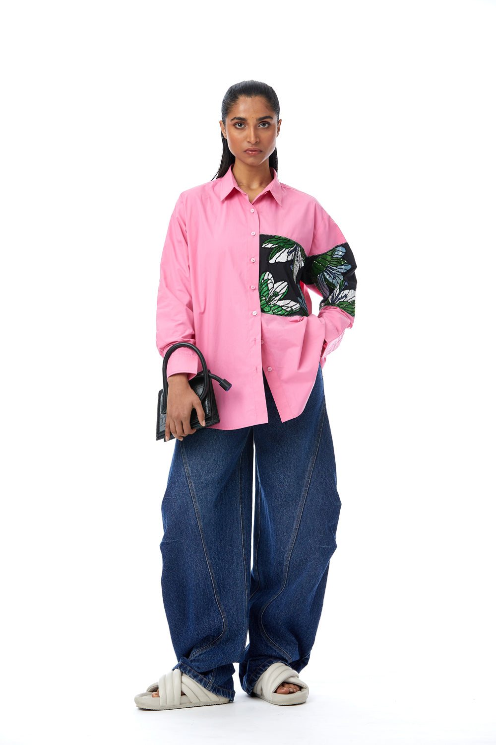 ‘Lila’ Embellished Shirt