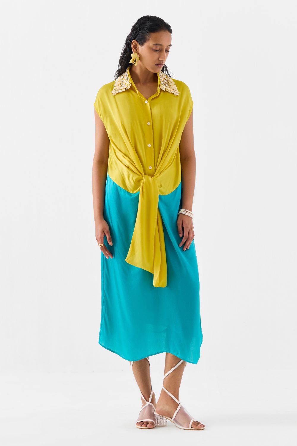 PINACOLADA KNOT DRESS