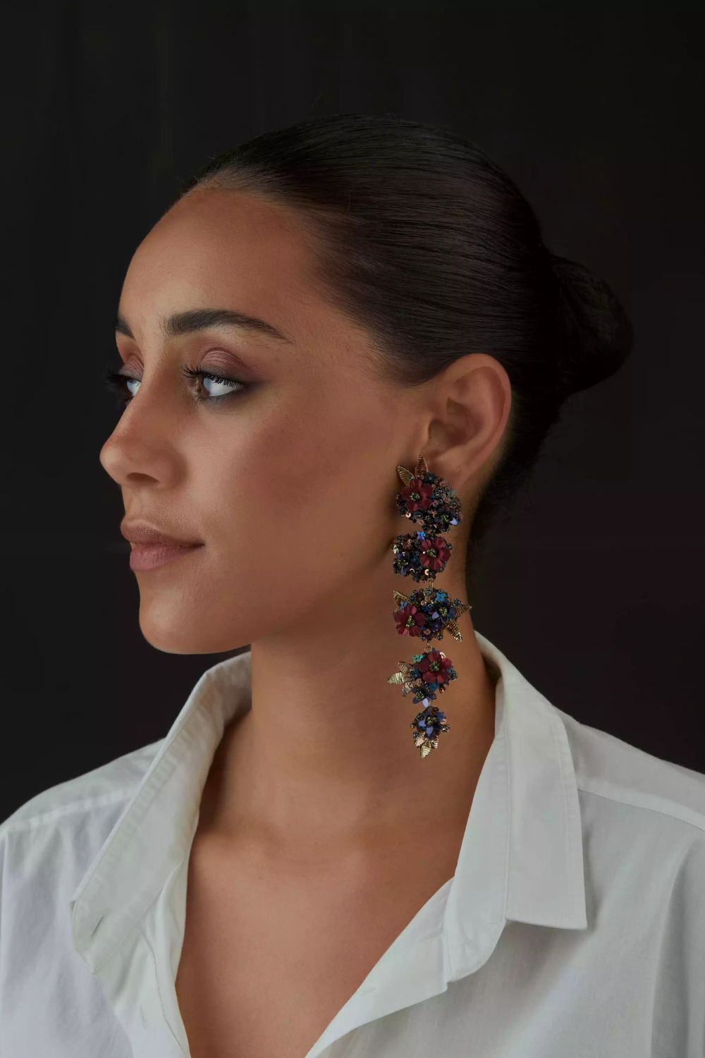 Quartz Cascade Earring