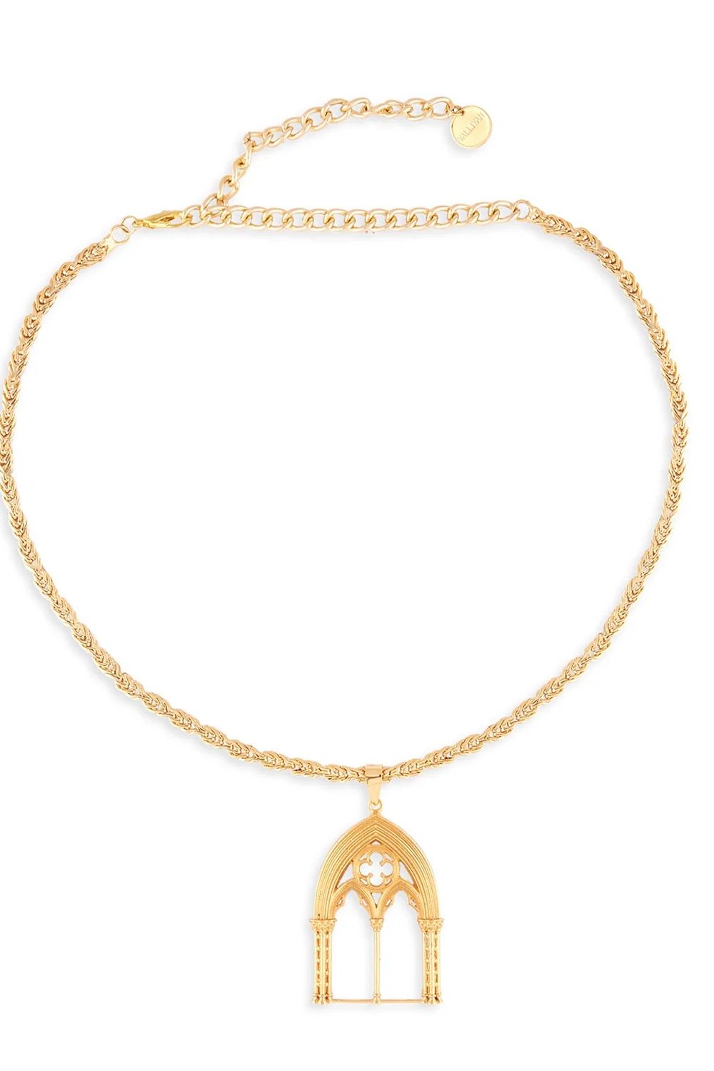 Gold Cistine Chapel Necklace