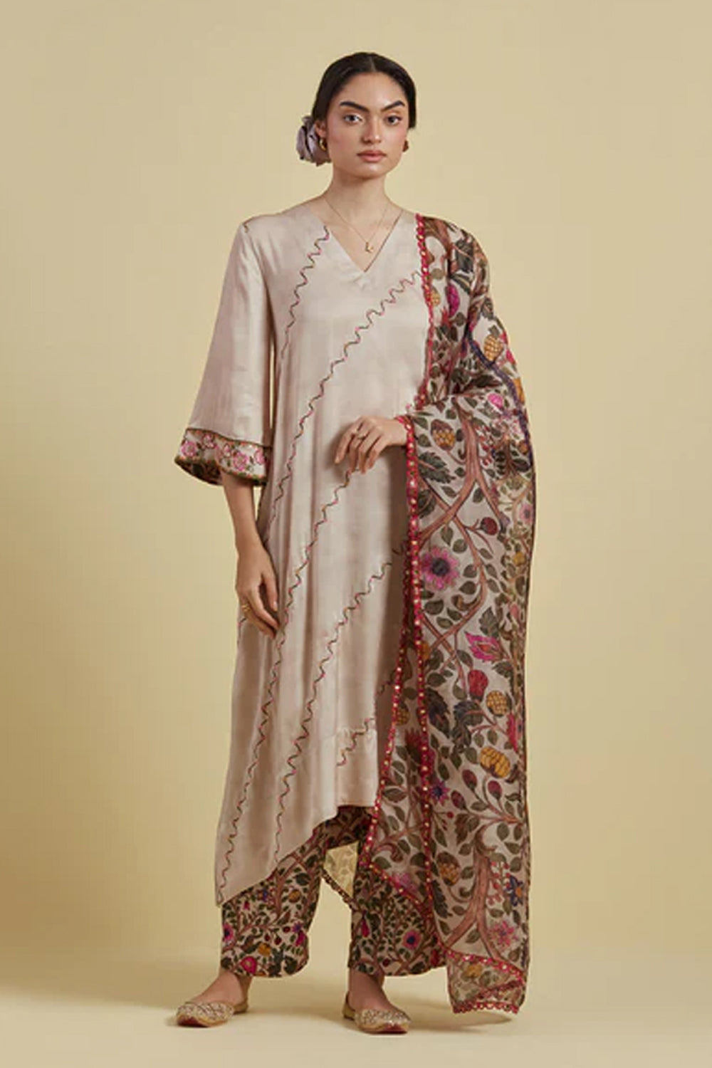 Kaftan Kurta Set
