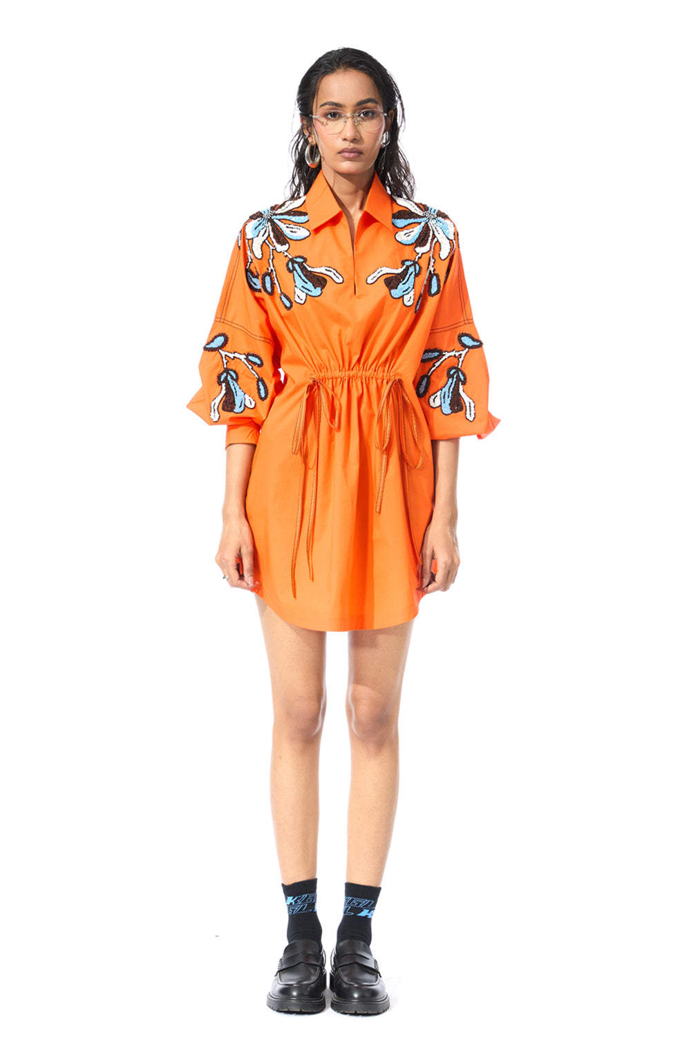 'Sundrift' Orange Dress