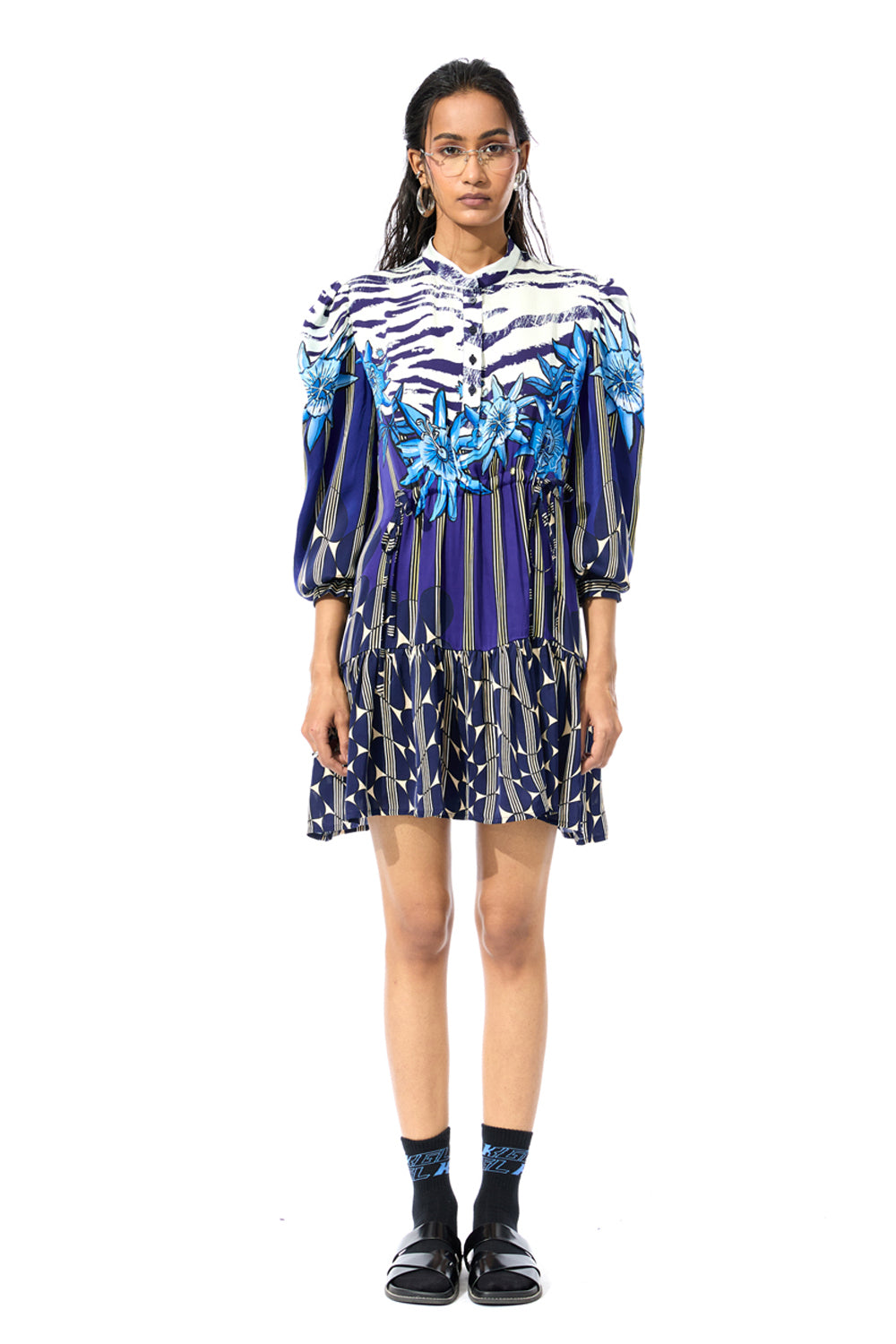 Geomist' Printed Dress