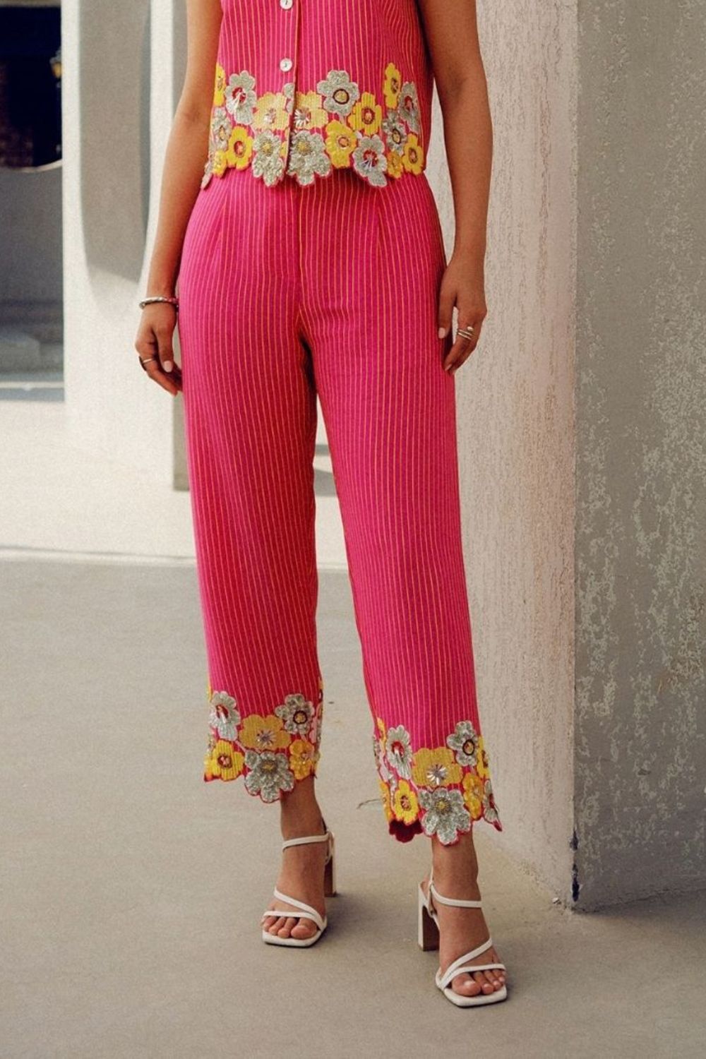 PINK CHOLE PANTS