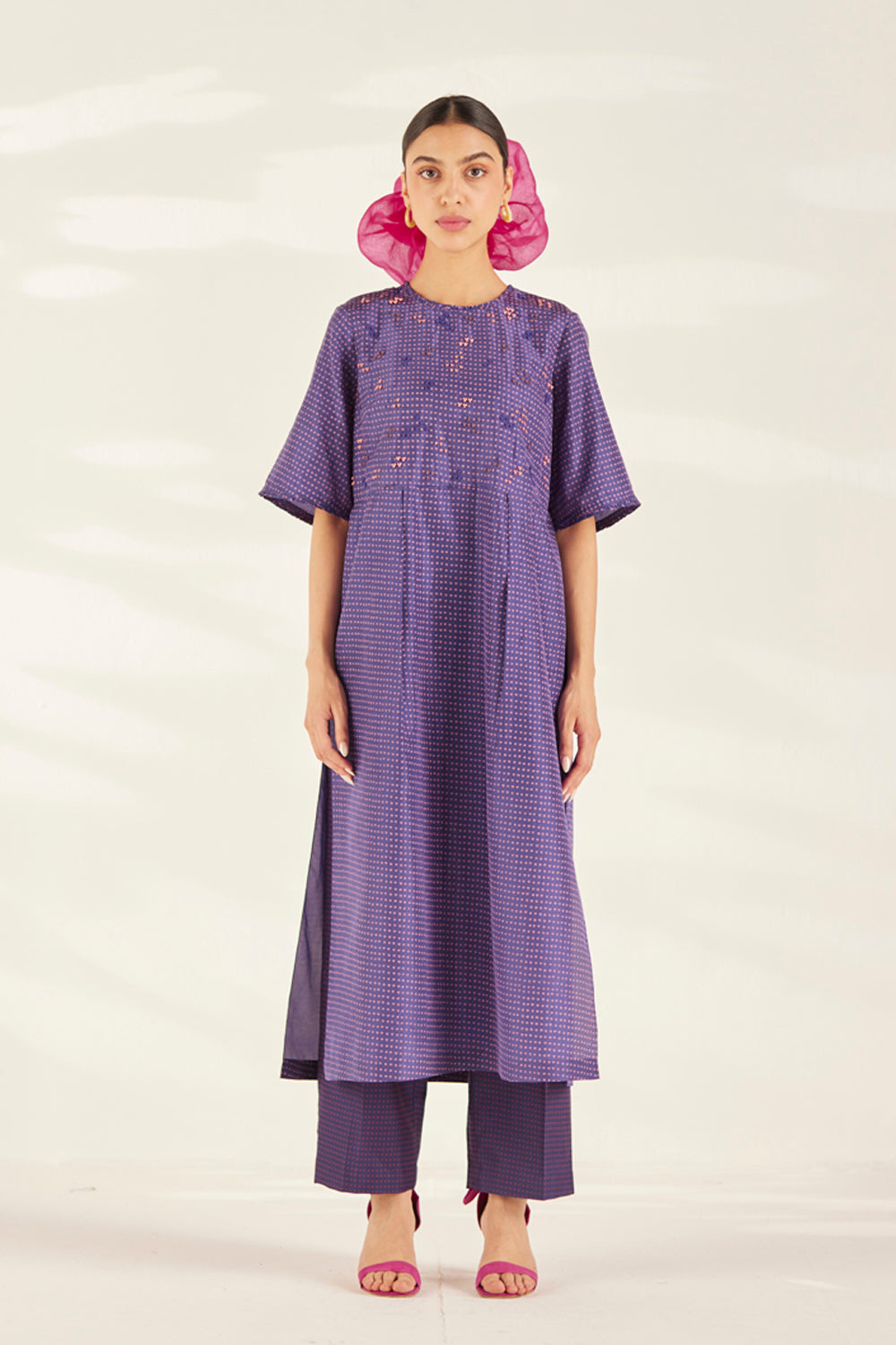 Plum Heart Kurta Set
