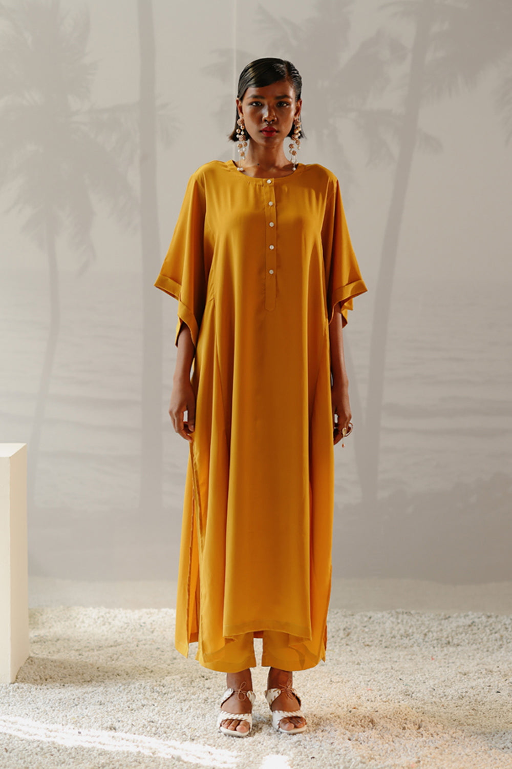 Zama Amber Kaftan Set