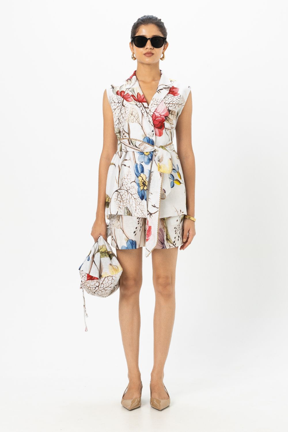 Alicia Jacket Shorts Set