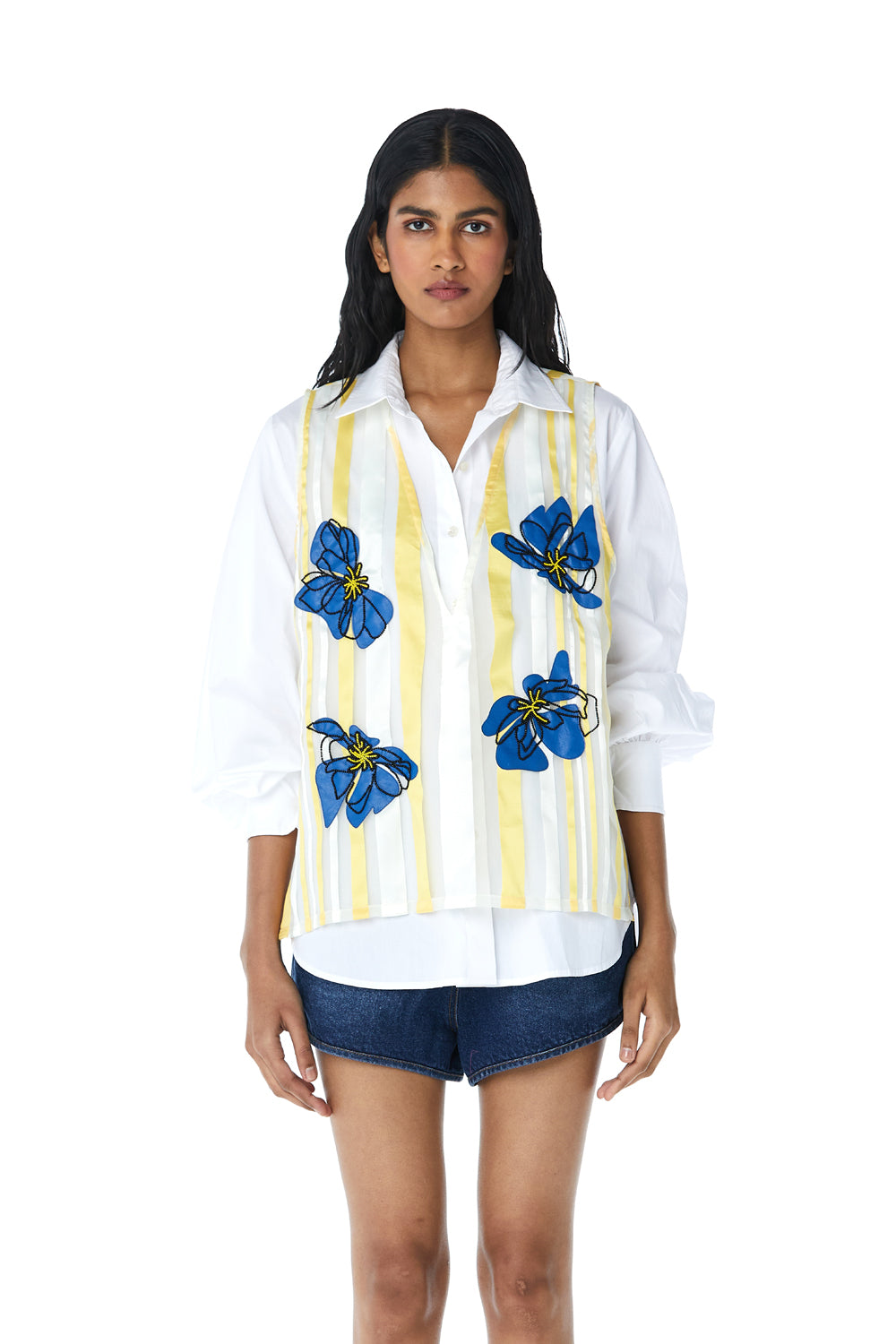 ‘MILA’ Embellished Shirt