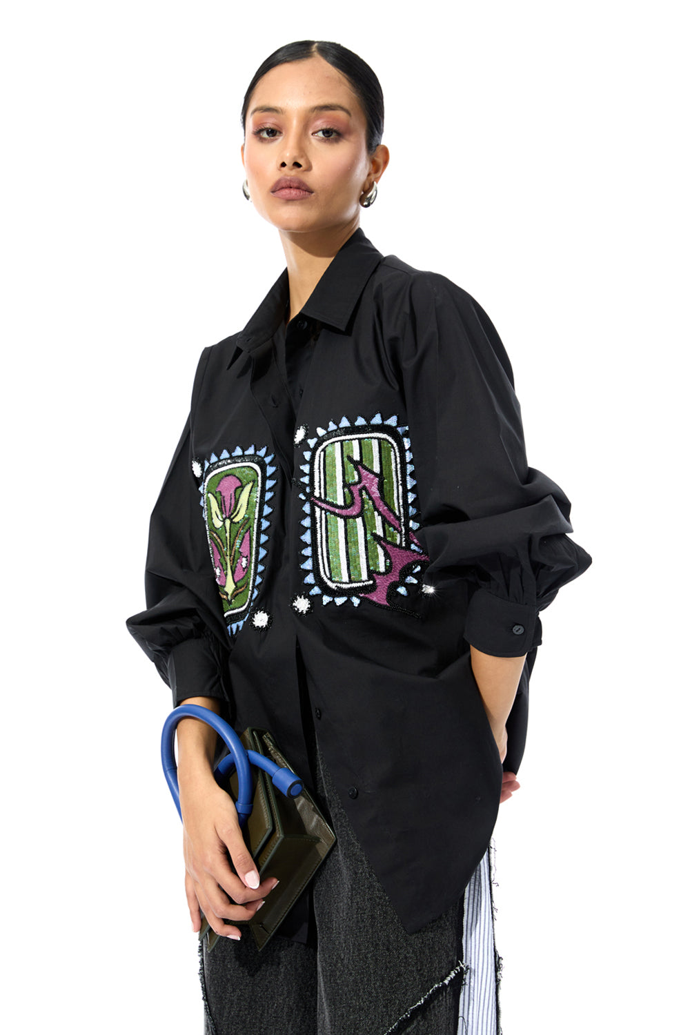 'Inkrune' Black Shirt