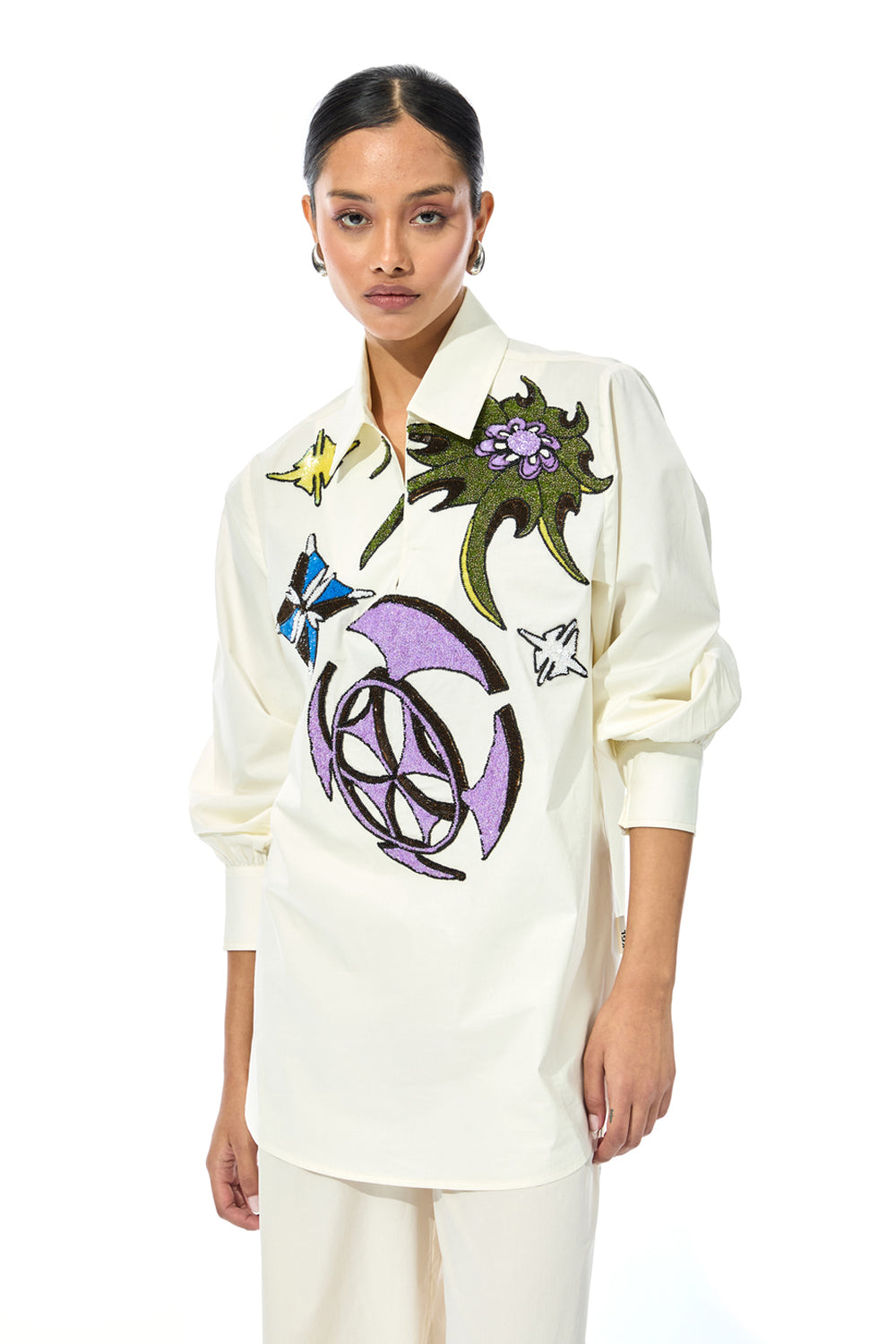 'Kosha' Embellished Shirt