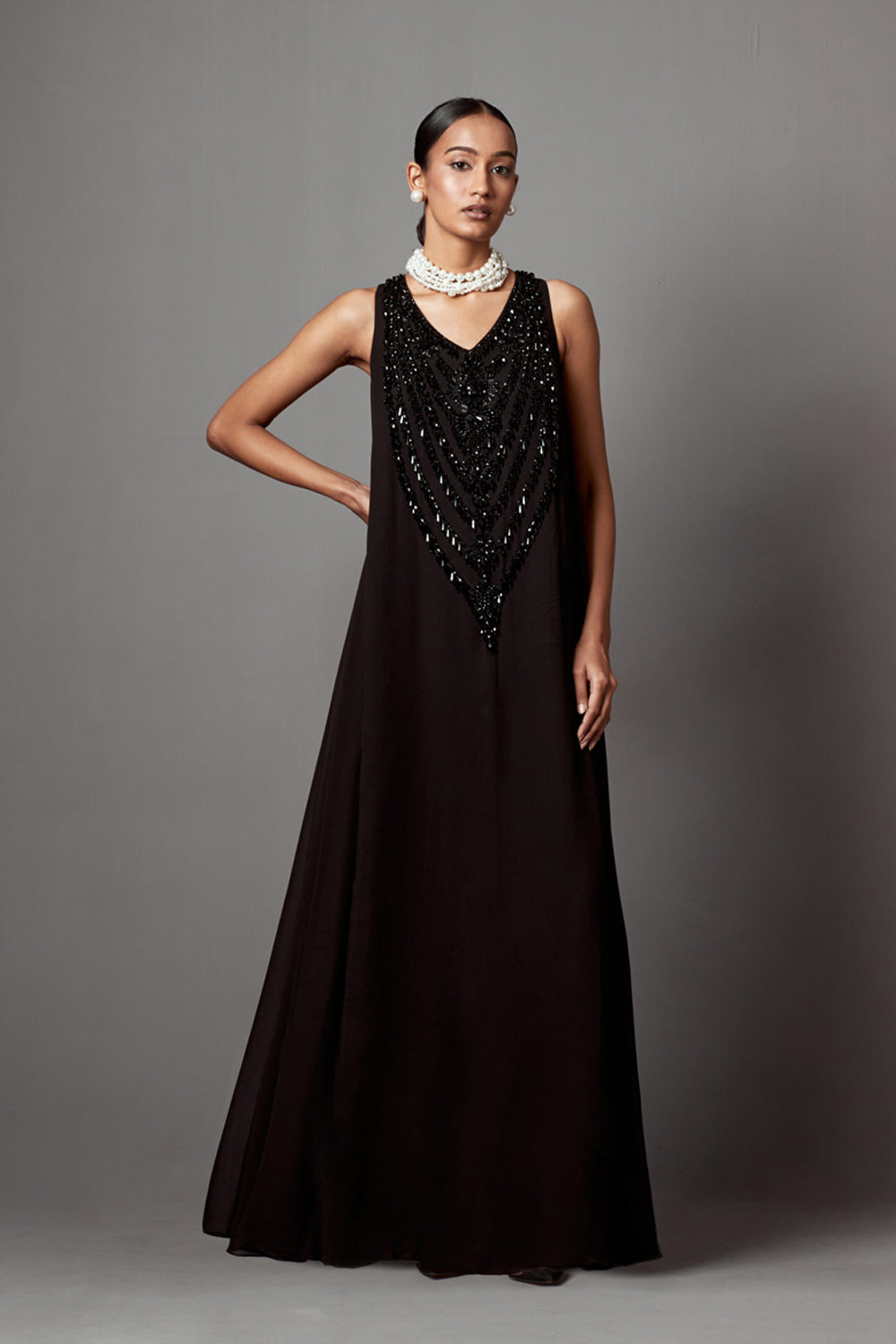 Black Mala Maxi Dress