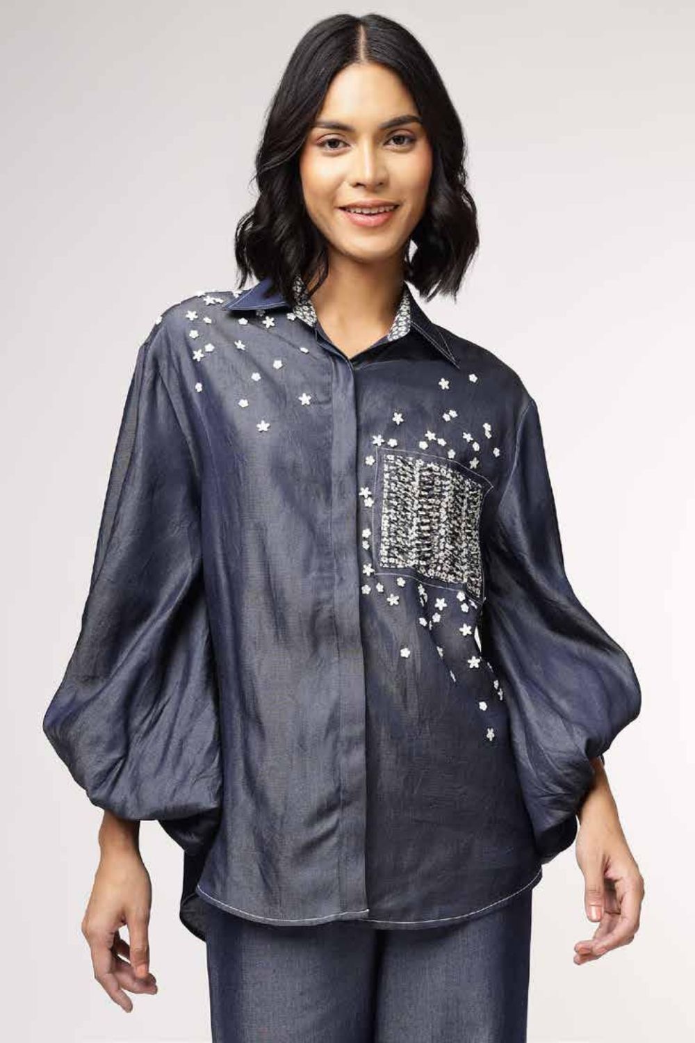 Oversized Denim Shirt