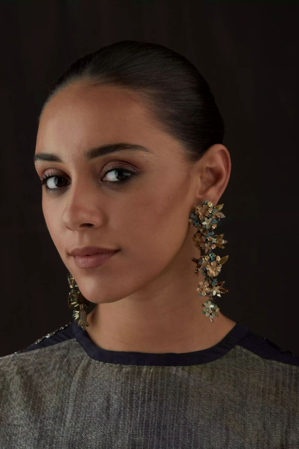 Quartz Cascade Earring