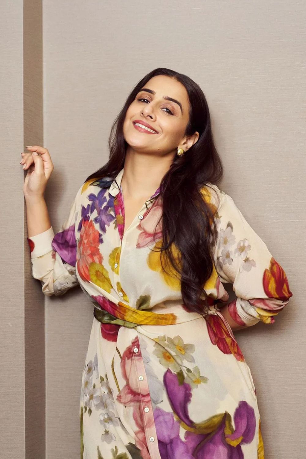 Vidya Balan In Cherimoya Wrap Set
