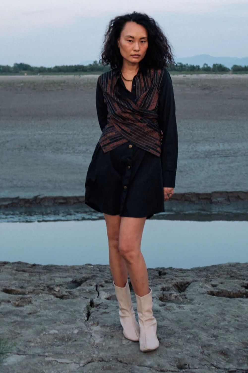 Seattle Wrap Short Dress