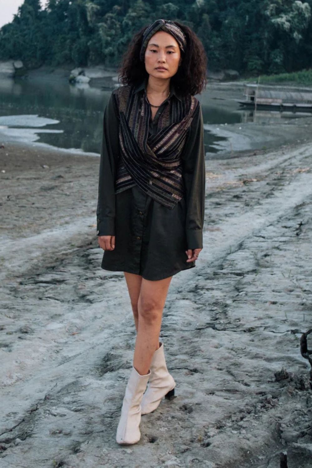Seattle Wrap Short Dress