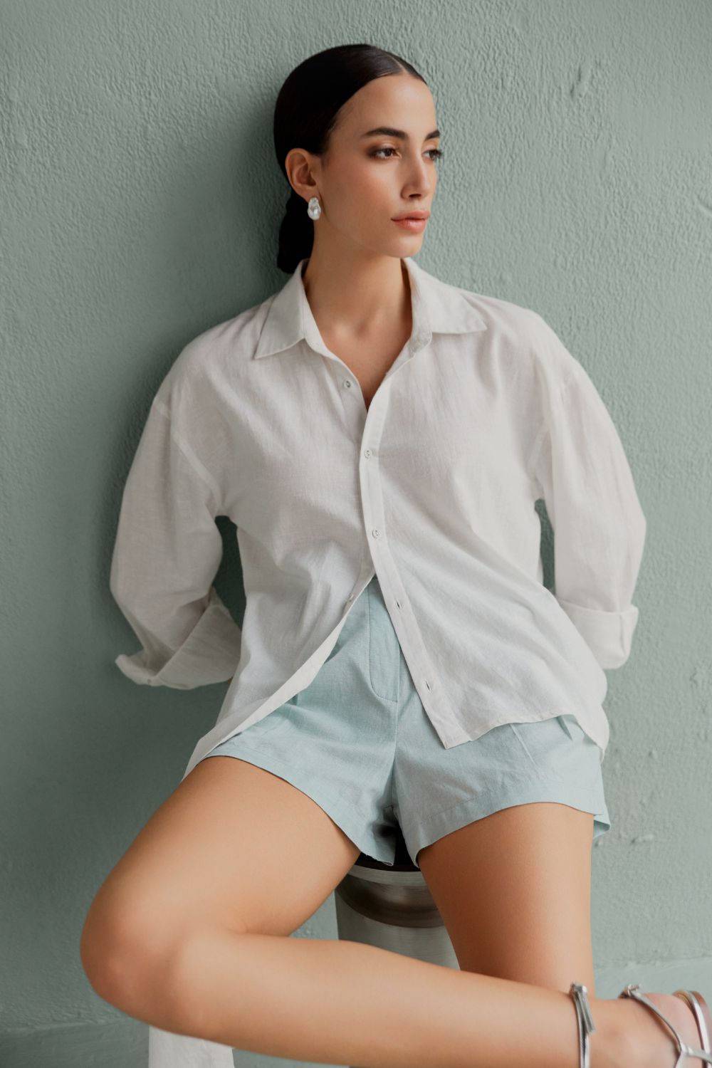 Carino Asymmetric Shirt