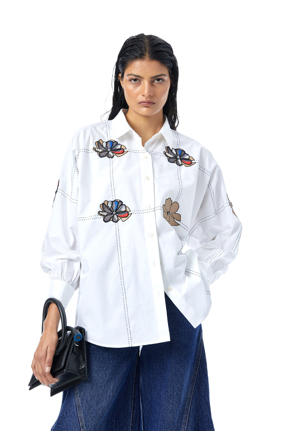 Zyla Applique Shirt