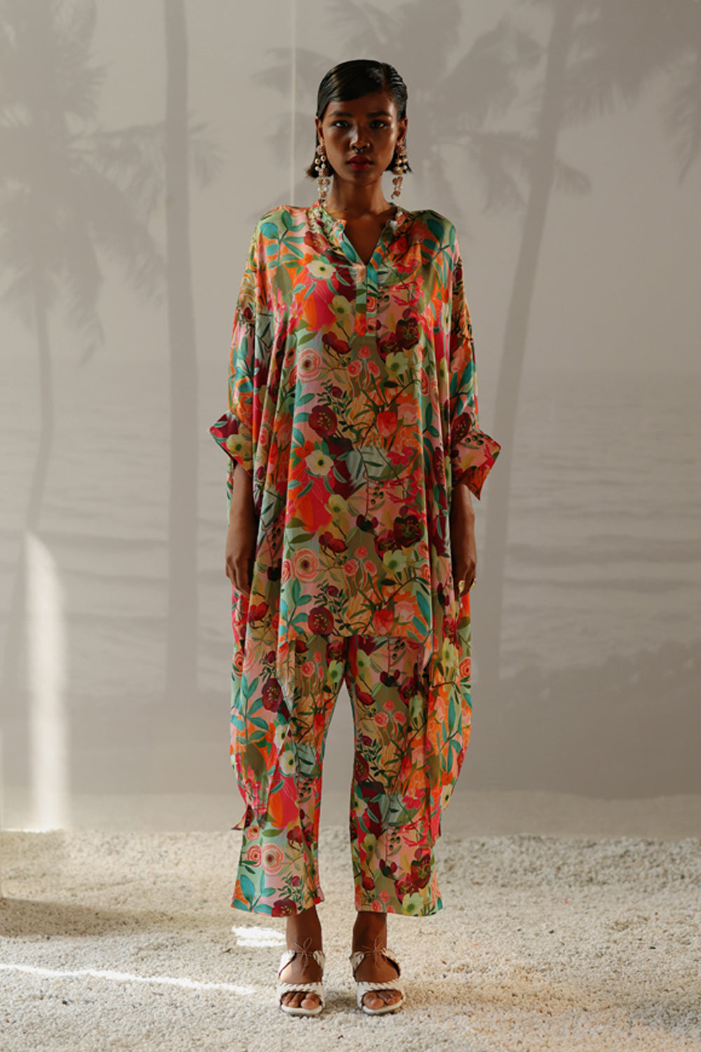 Short Fluo Kaftan Set