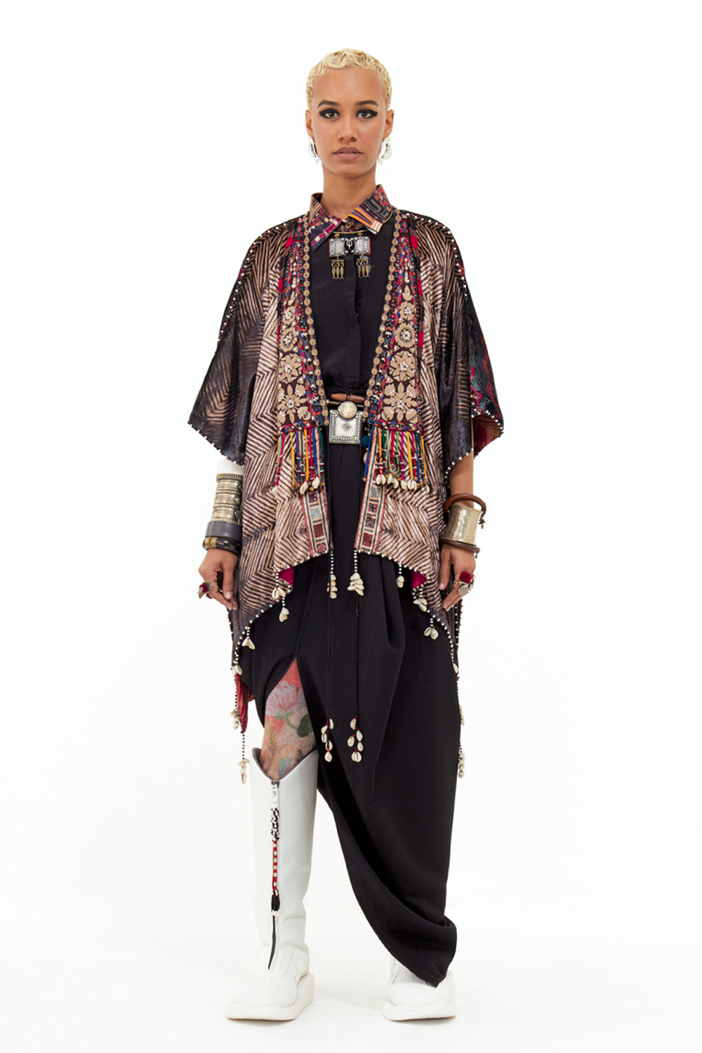 Yama Cape Jacket Set