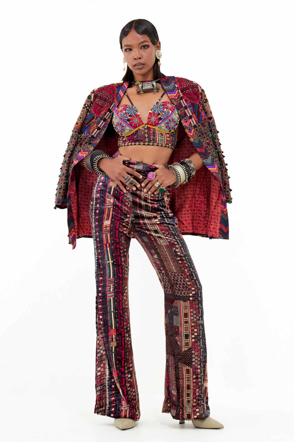 Open Dhan Jacket Set