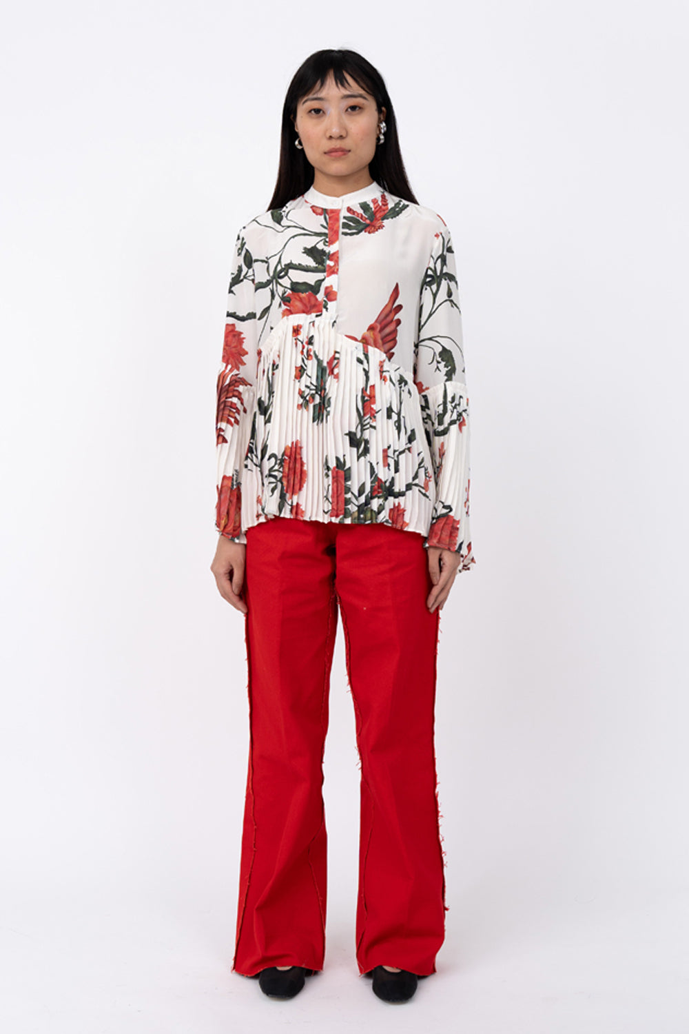 Summer Chints Silk Terrace Top