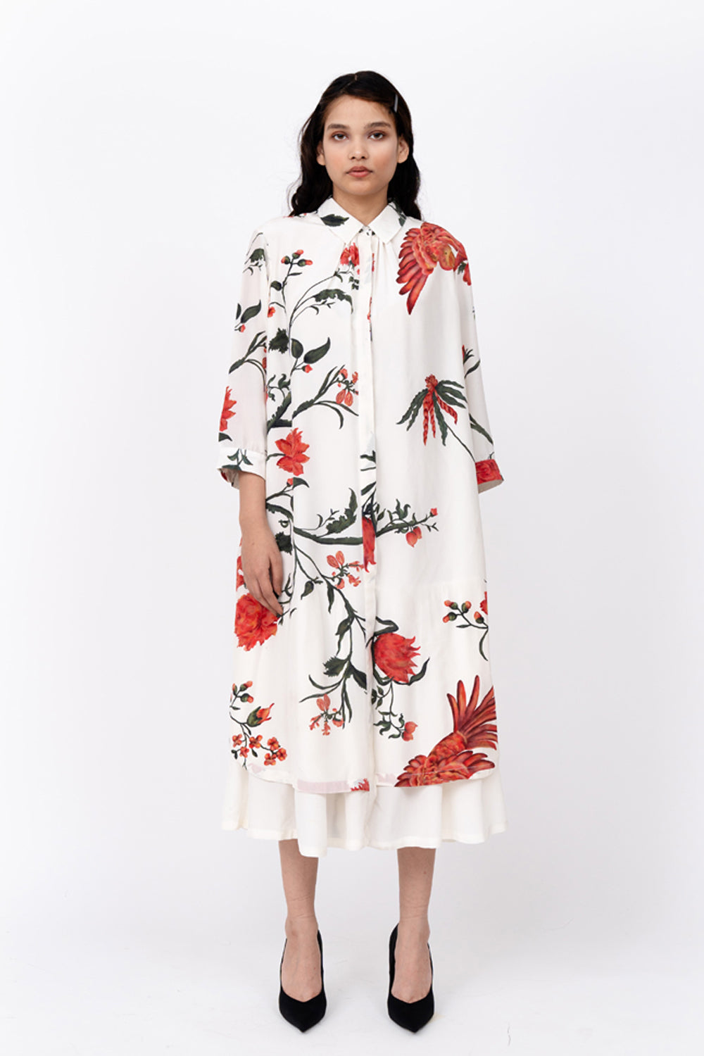 Summer Chints Double Layer Dress