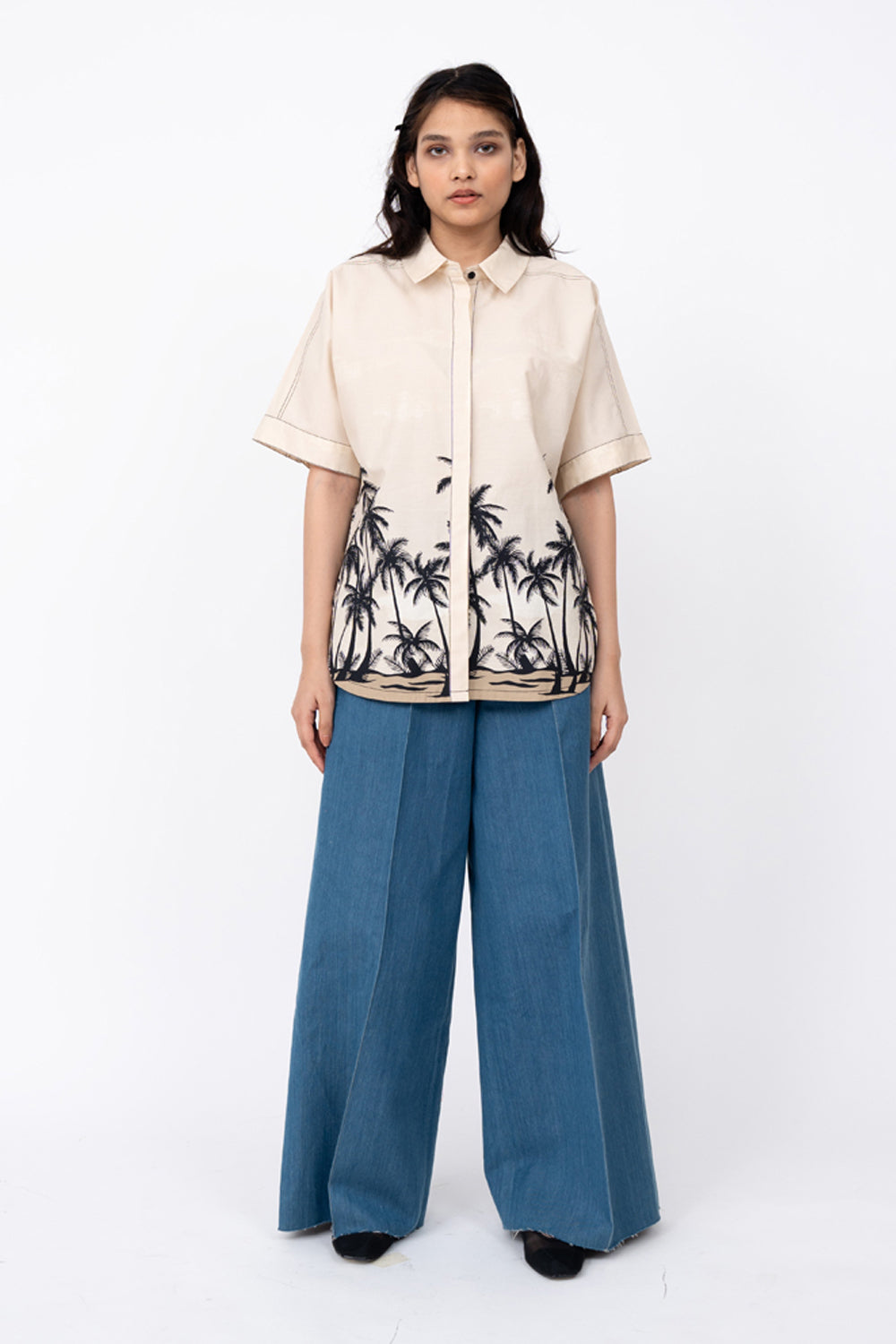 Dawn Print Shell Shirt