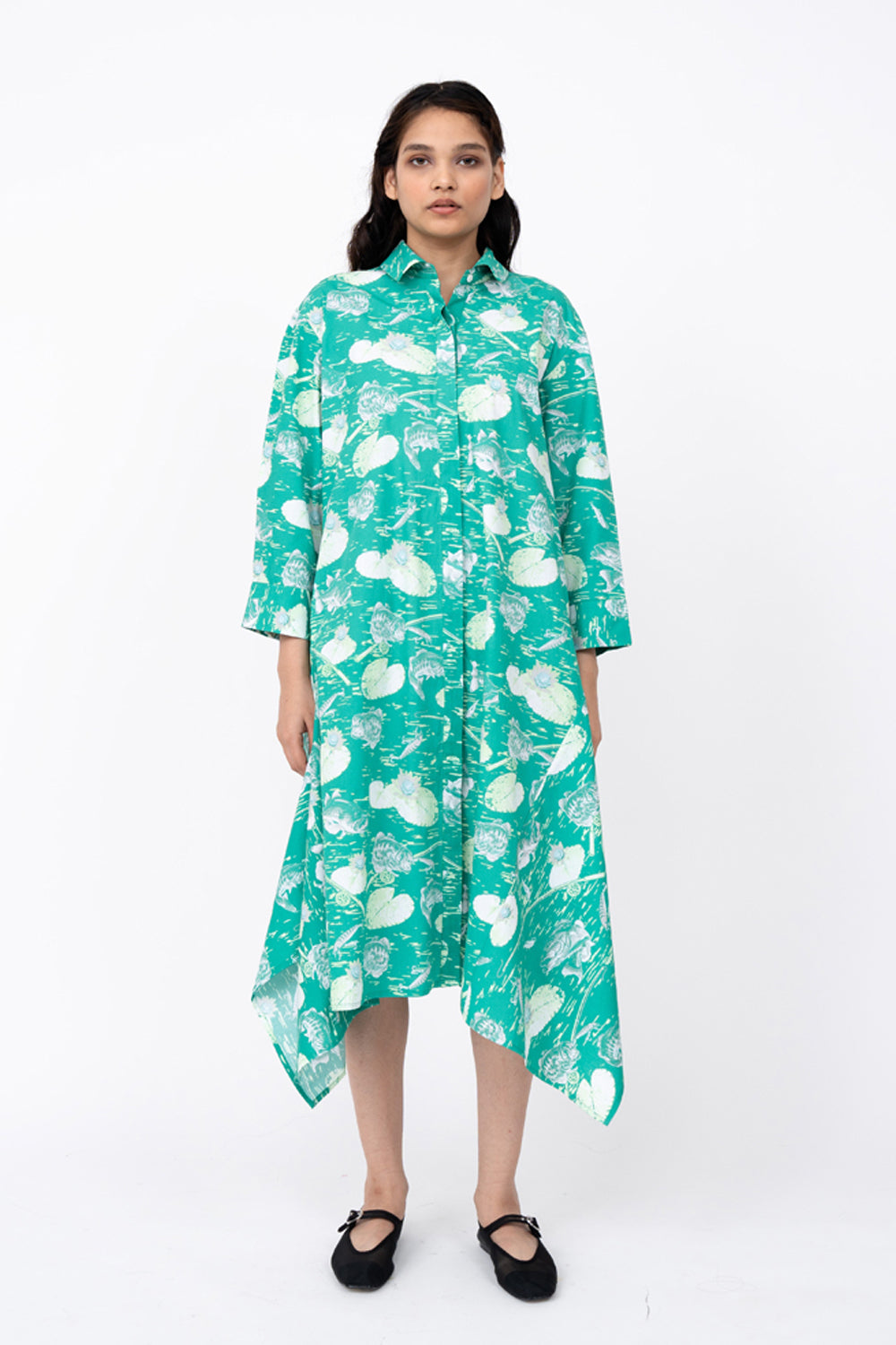 Fisherman Print New Hanker Dress