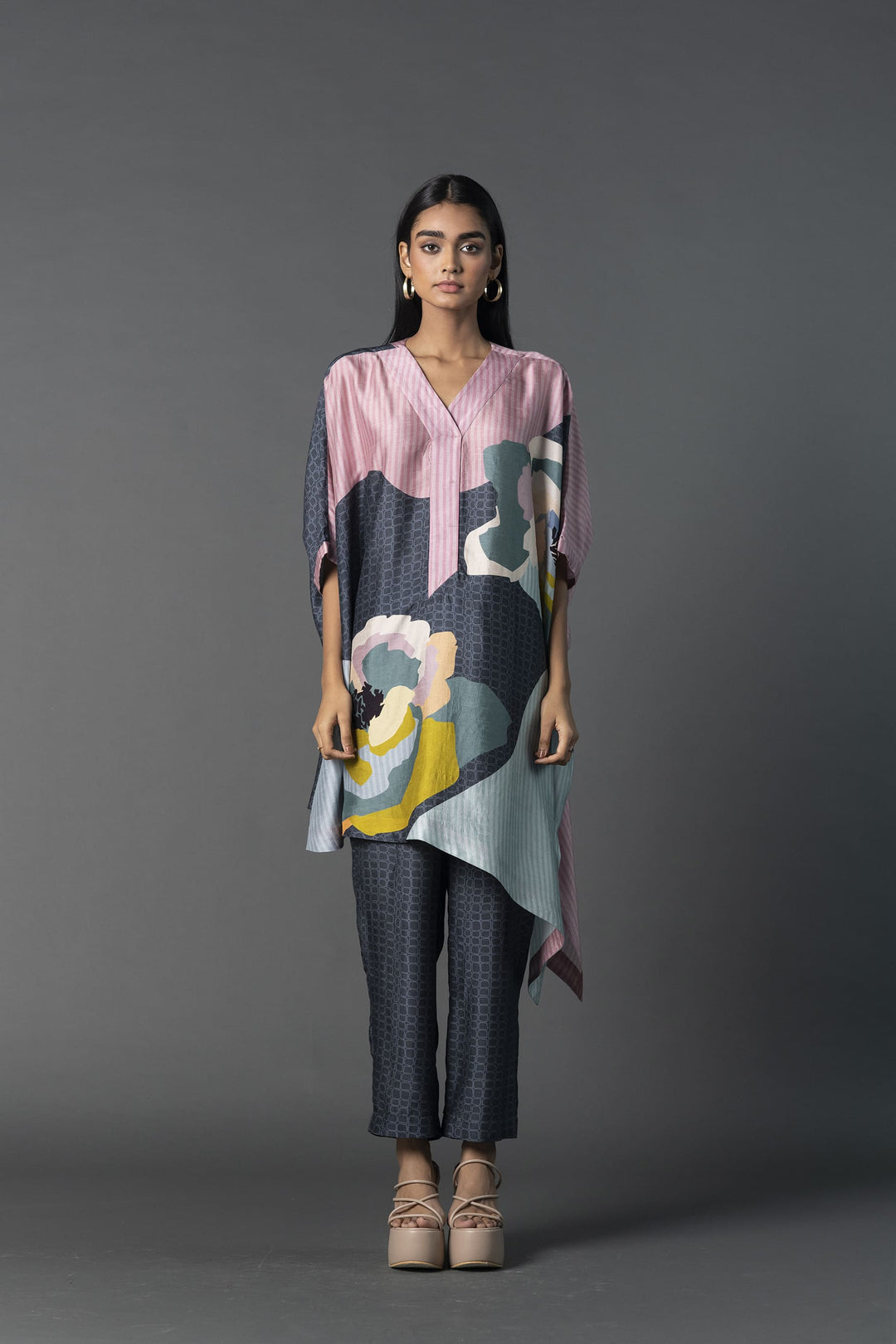 Array Asymmetric Longline Tunic Set