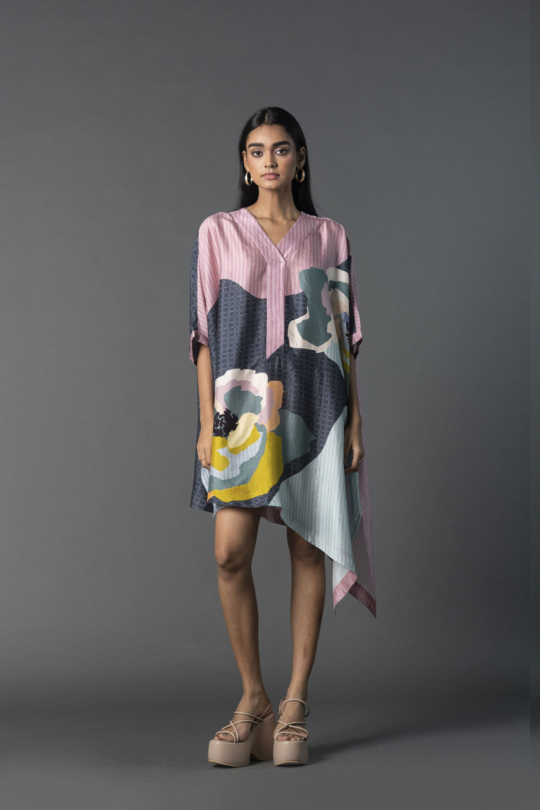 Array Asymmetric Longline Dress
