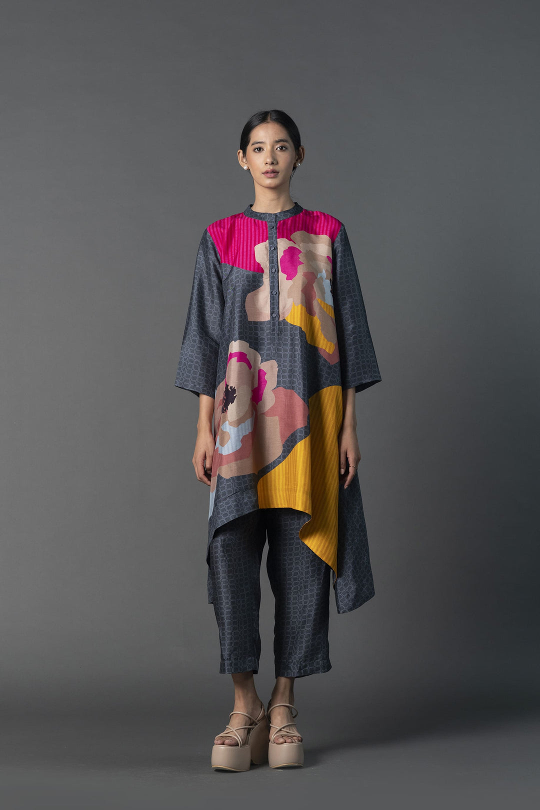Array Asymmetric Longline Tunic Set