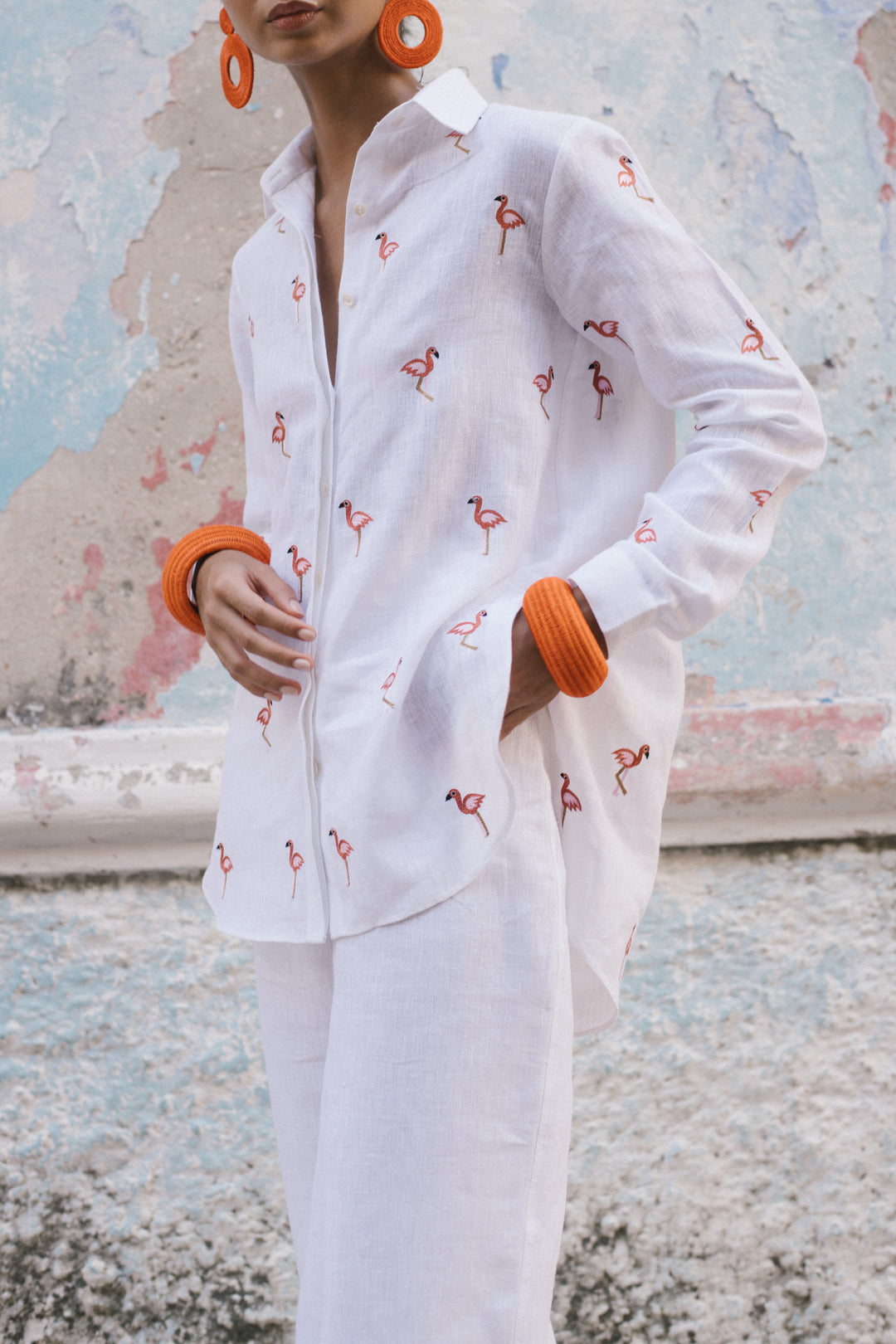 White Flamingo Blouse