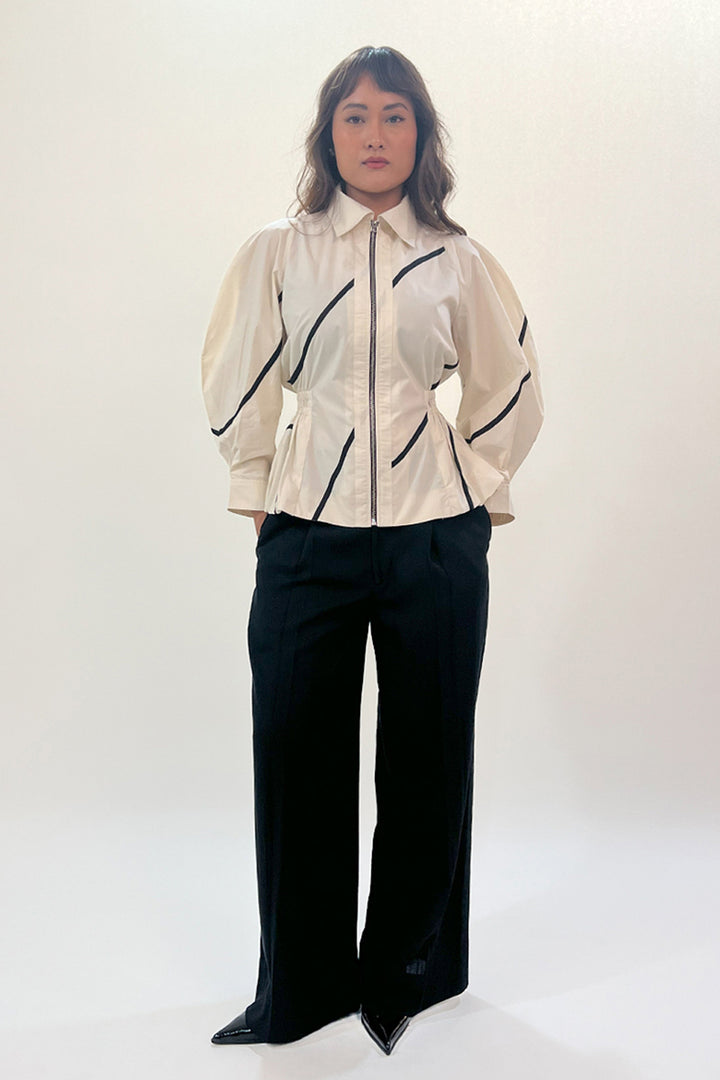 Bubble Hem Stem Top