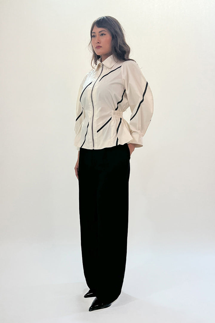 Bubble Hem Stem Top