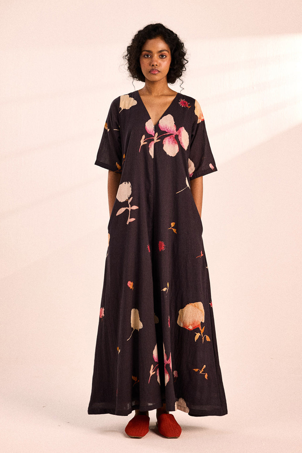 Charcoal Gardens Jumpsuit