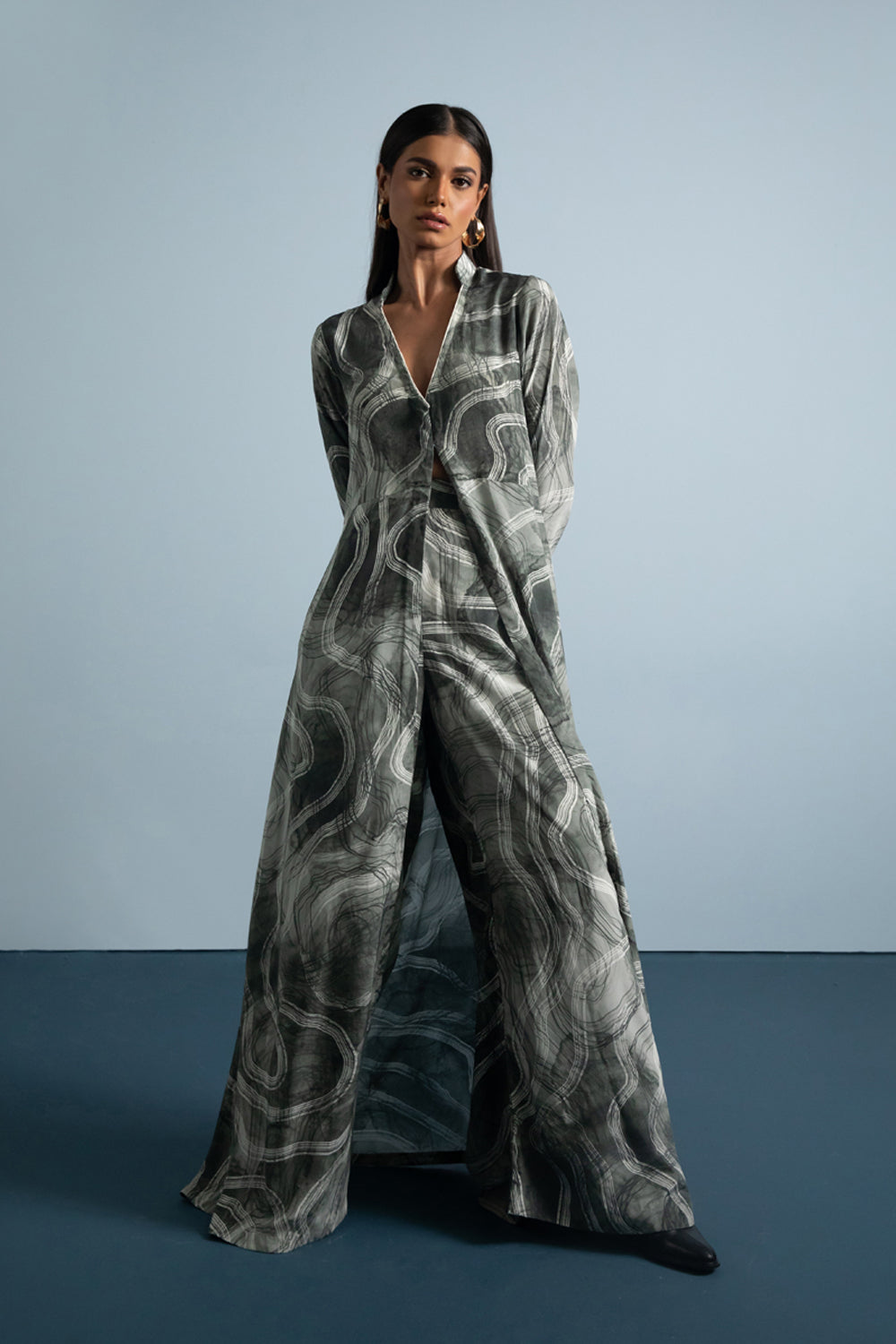 Long Top with Pants